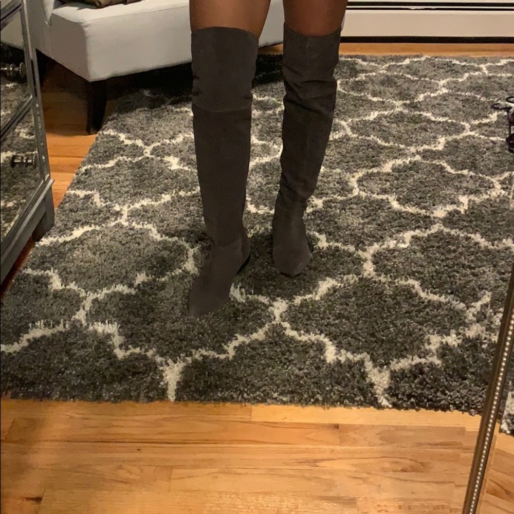 FLASH SALE!! Seychelles Gray over the knee boots!